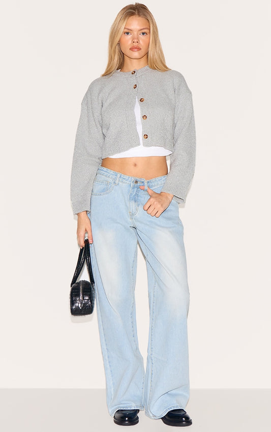 Calça Jeans Larga Clara